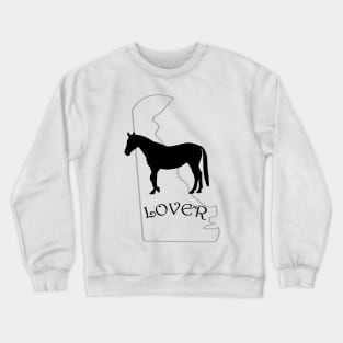 Delaware Horse Lover Gift Crewneck Sweatshirt